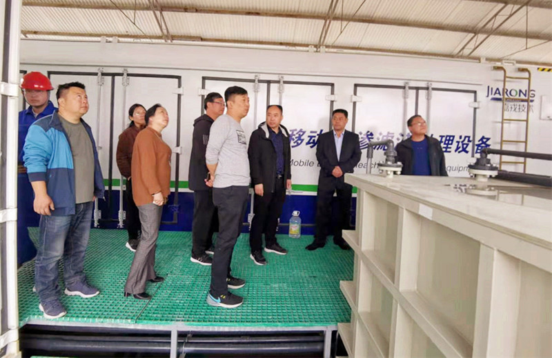 熱烈歡迎（yíng）中國生態環境部（bù）南京環境科學研究所（suǒ）及陝（shǎn）西省生態環境廳相關領導一行蒞臨中文字幕在线一区環境（jìng）焦作垃圾填埋場滲濾液（yè）處理項目進行專項檢查